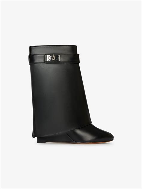 givenchy sharklock|Givenchy short shark lock boots.